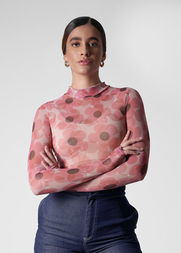 Body Flores Rosa