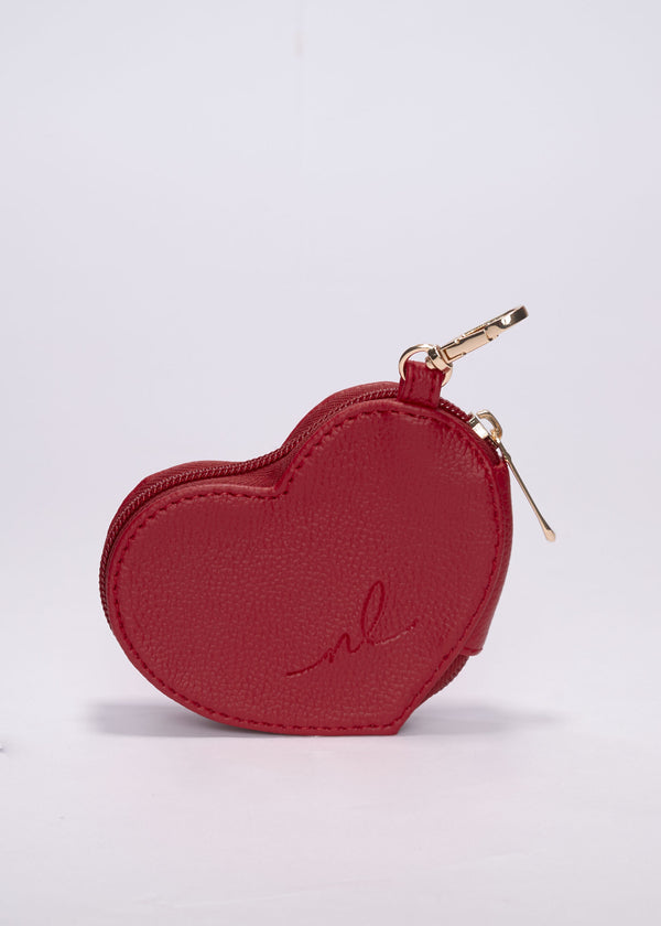 Monedero Corazón Rojo