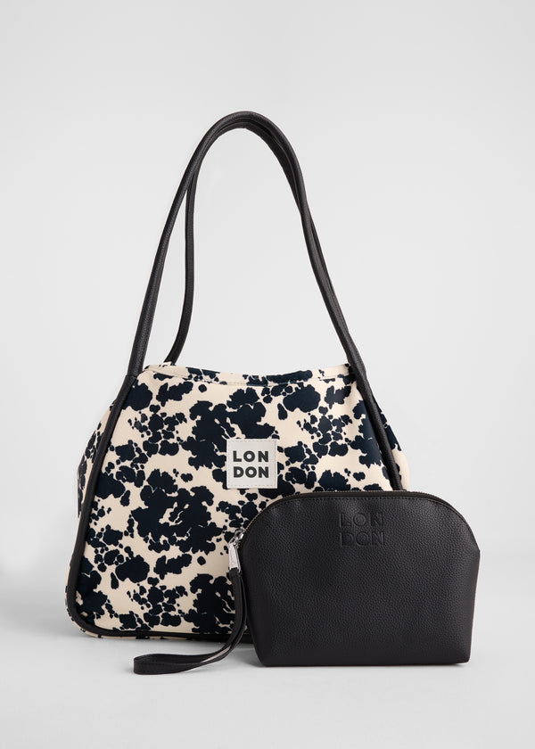 Shopper Palermo Cow Negro