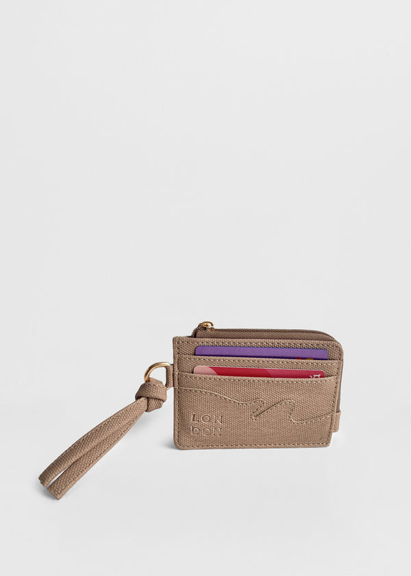 Tarjetero Peñón Beige